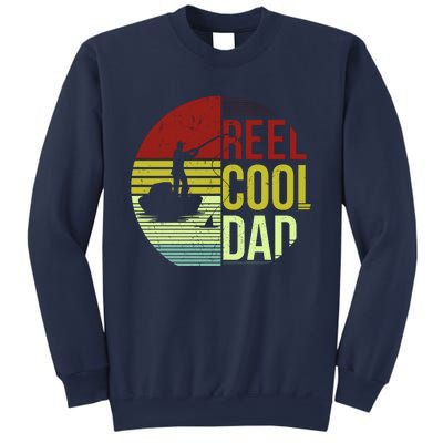 Reel Cool Dad Funny Fishing Fish Sweatshirt