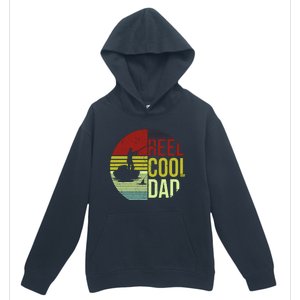 Reel Cool Dad Funny Fishing Fish Urban Pullover Hoodie