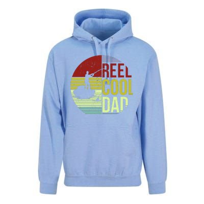 Reel Cool Dad Funny Fishing Fish Unisex Surf Hoodie