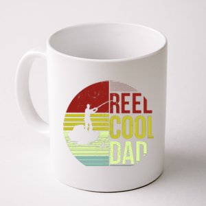 Reel Cool Dad Funny Fishing Fish Coffee Mug