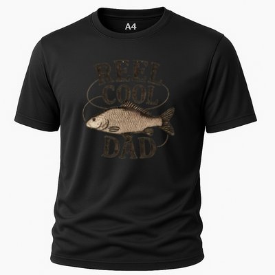 Reel Cool Dad - Perfect Gift for Father's Day Performance Shirt