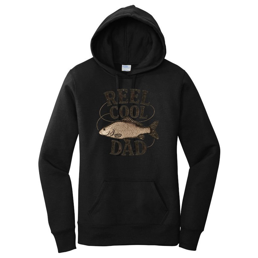 Reel Cool Dad - Perfect Gift for Father's Day Women's Pullover Hoodie