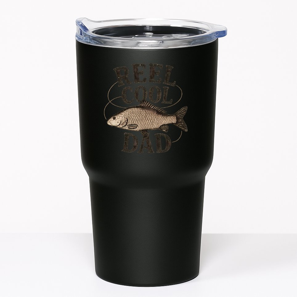 Reel Cool Dad - Perfect Gift for Father's Day Tumbler