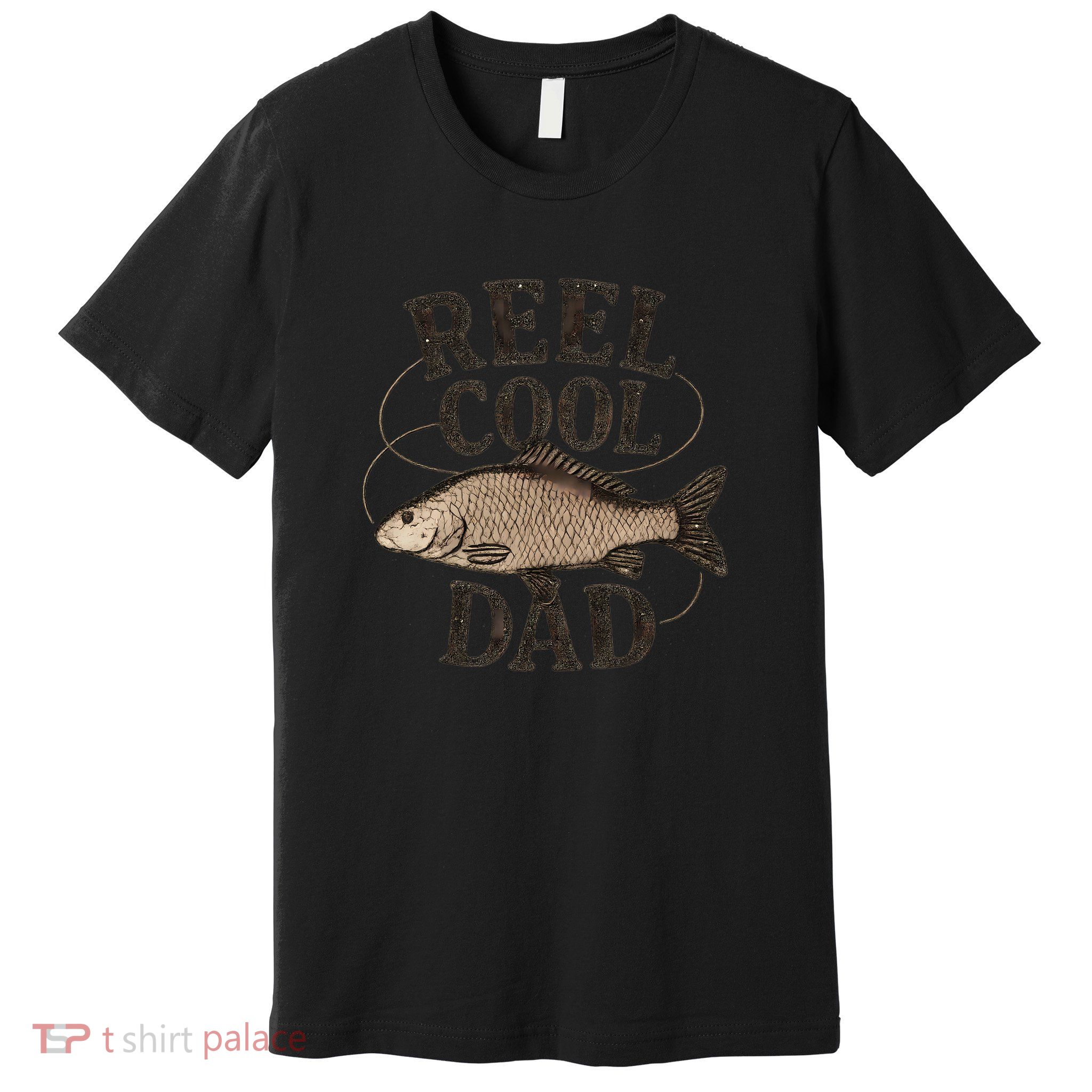 Reel Cool Dad - Perfect Gift for Father's Day Premium T-Shirt
