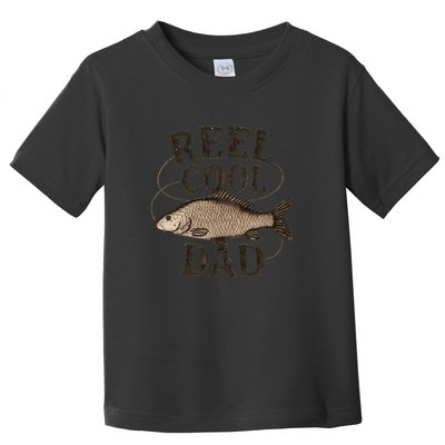 Reel Cool Dad - Perfect Gift for Father's Day Toddler T-Shirt