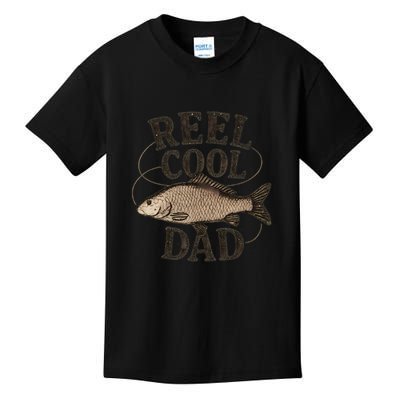 Reel Cool Dad - Perfect Gift for Father's Day Kids T-Shirt