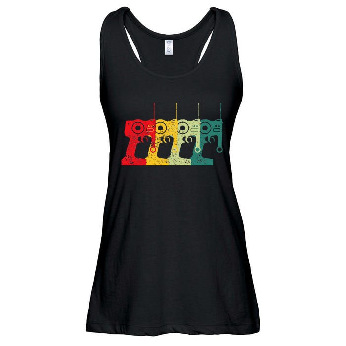 RC Car Drivers Funny RC Car Racing Lovers Enthusiasts Ladies Essential Flowy Tank