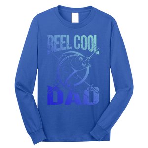 Reel Cool Dad Fathers Day Daddy Fishing Dad Gift Long Sleeve Shirt