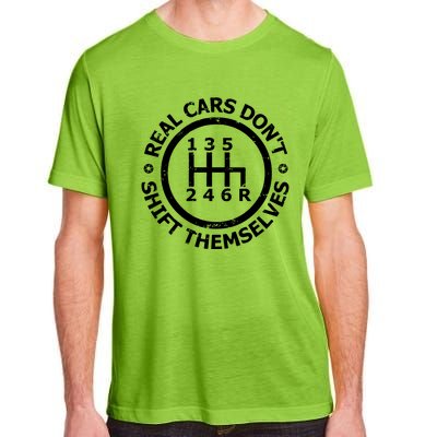 Real Cars Dont Shift Themselves Ual Shift Mechanic Adult ChromaSoft Performance T-Shirt