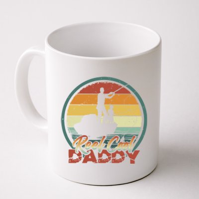 Reel Cool Daddy Gift Cool Retro Vintage Fishing Family Meaningful Gift Coffee Mug