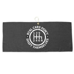 Real Cars DonT Shift Themselves Six Speed Drifting Large Microfiber Waffle Golf Towel