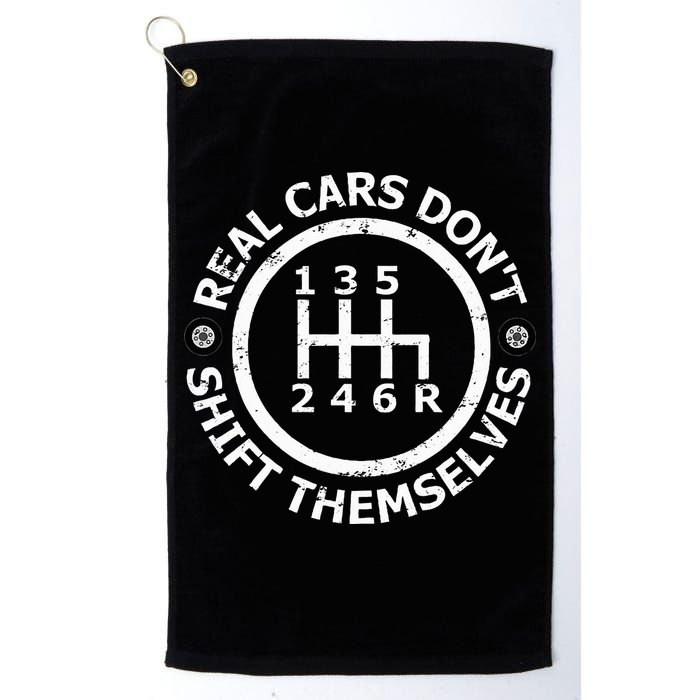Real Cars DonT Shift Themselves Six Speed Drifting Golf Towel