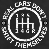 Real Cars DonT Shift Themselves Six Speed Drifting Golf Towel