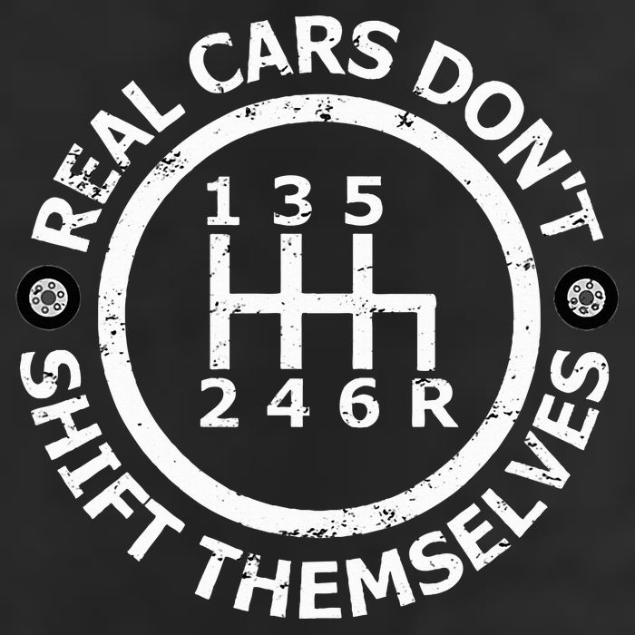 Real Cars DonT Shift Themselves Six Speed Drifting Golf Towel