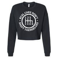 Real Cars DonT Shift Themselves Six Speed Drifting Cropped Pullover Crew