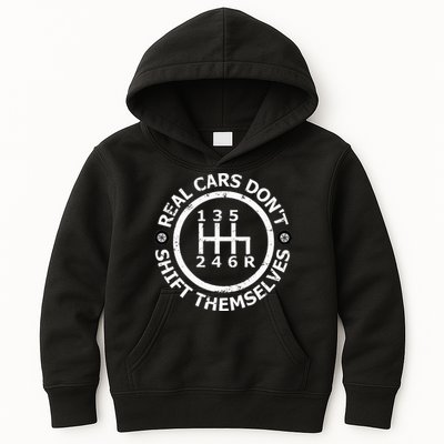 Real Cars DonT Shift Themselves Six Speed Drifting Kids Hoodie