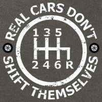Real Cars DonT Shift Themselves Six Speed Drifting Cotton Canvas Backpack
