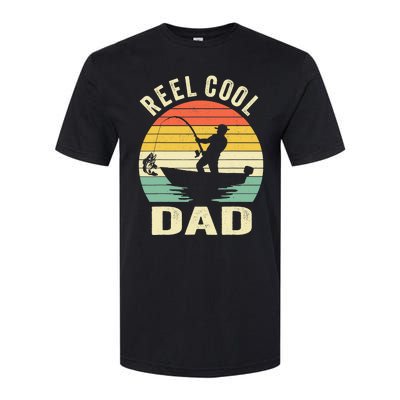 Reel Cool Dad Fishing Daddy Fathers Day Gift Softstyle® CVC T-Shirt