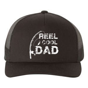 Reel Cool Dad Fishing Daddy Fathers Day Gif Yupoong Adult 5-Panel Trucker Hat