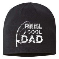 Reel Cool Dad Fishing Daddy Fathers Day Gif Sustainable Beanie