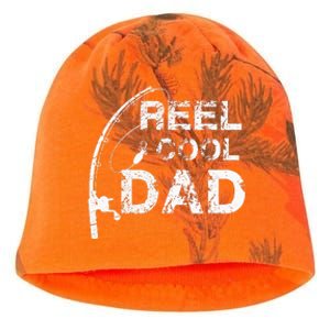 Reel Cool Dad Fishing Daddy Fathers Day Gif Kati - Camo Knit Beanie