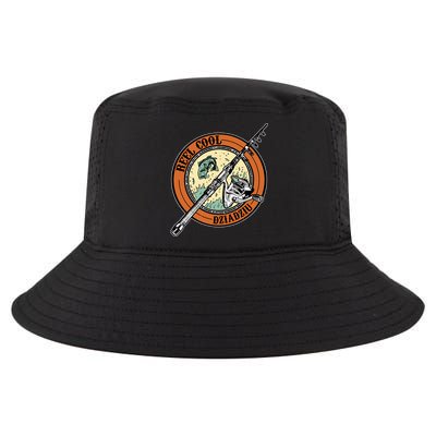 Reel Cool Dziadziu Fishing Polish Grandpa Fisher Gift Cool Comfort Performance Bucket Hat