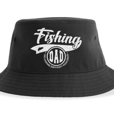 Reel Cool Dad Fishing Daddy Father's Day Gift Sustainable Bucket Hat