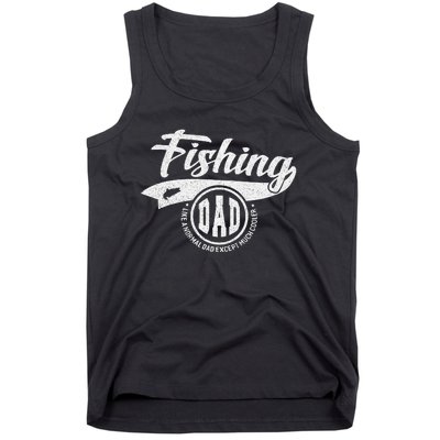 Reel Cool Dad Fishing Daddy Father's Day Gift Tank Top