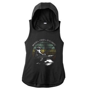 Reel Cool Daddy Fishing Ladies PosiCharge Tri-Blend Wicking Draft Hoodie Tank