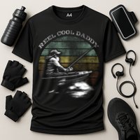 Reel Cool Daddy Fishing Cooling Performance Crew T-Shirt