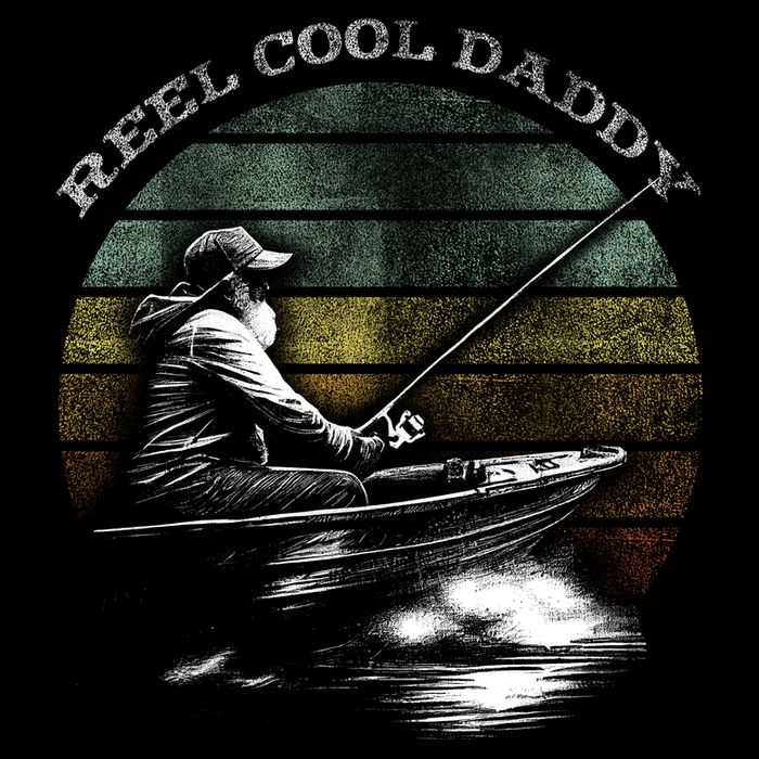 Reel Cool Daddy Fishing Cooling Performance Crew T-Shirt