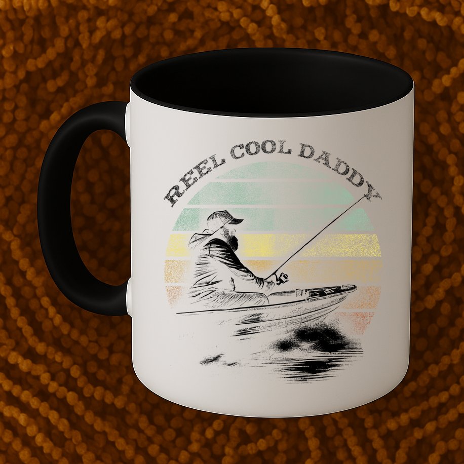 Reel Cool Daddy Fishing Mug
