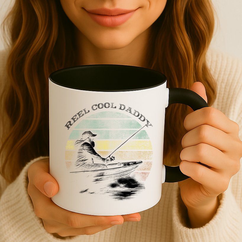 Reel Cool Daddy Fishing Mug