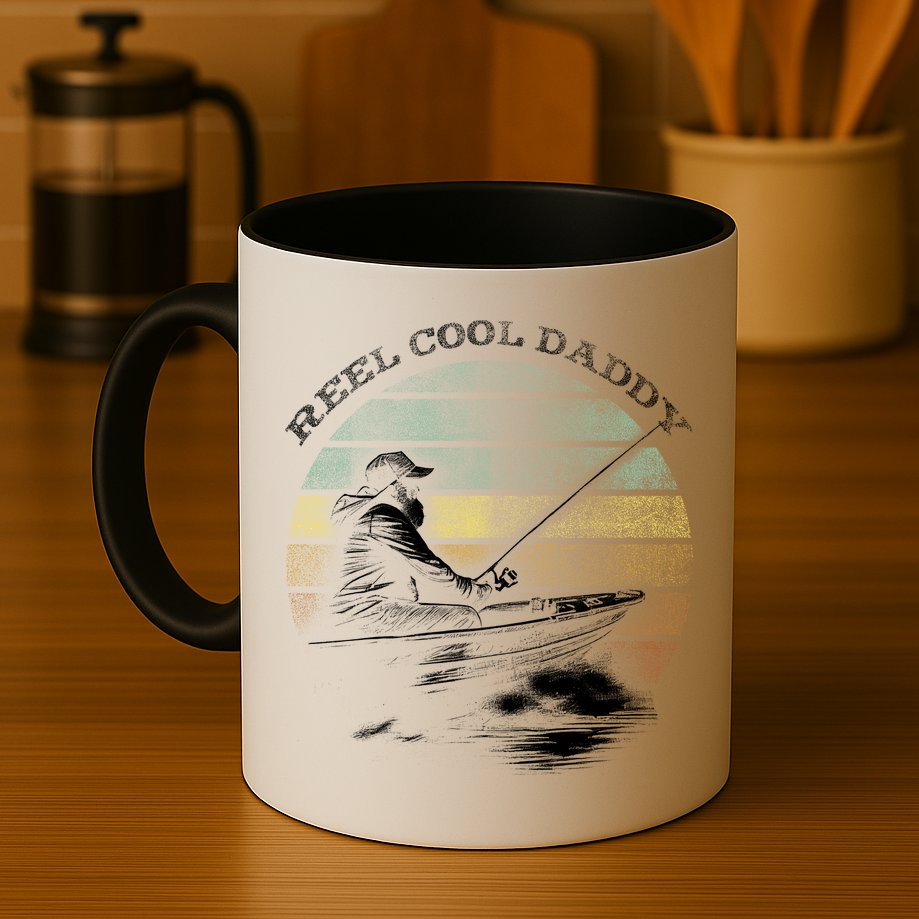 Reel Cool Daddy Fishing Mug