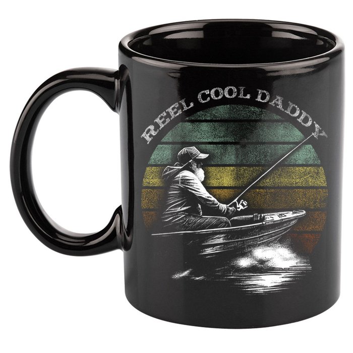 Reel Cool Daddy Fishing 11oz C Handle Ceramic Mug