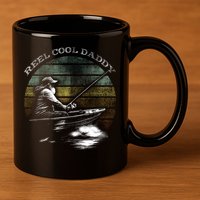 Reel Cool Daddy Fishing 11oz C Handle Ceramic Mug