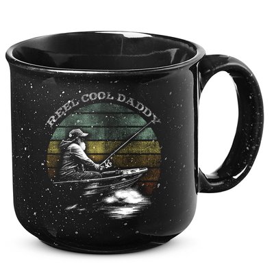 Reel Cool Daddy Fishing 15oz Campfire Ceramic Mug
