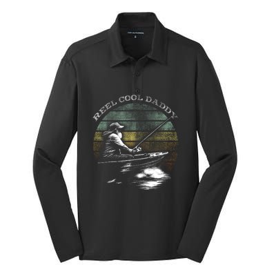 Reel Cool Daddy Fishing Silk Touch Performance Long Sleeve Polo