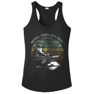 Reel Cool Daddy Fishing Ladies PosiCharge Competitor Racerback Tank