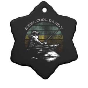 Reel Cool Daddy Fishing Ceramic Star Ornament