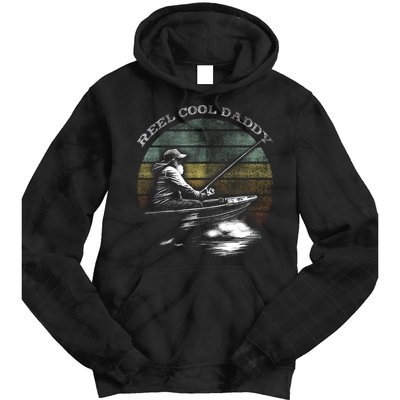 Reel Cool Daddy Fishing Tie Dye Hoodie