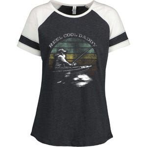 Reel Cool Daddy Fishing Enza Ladies Jersey Colorblock Tee