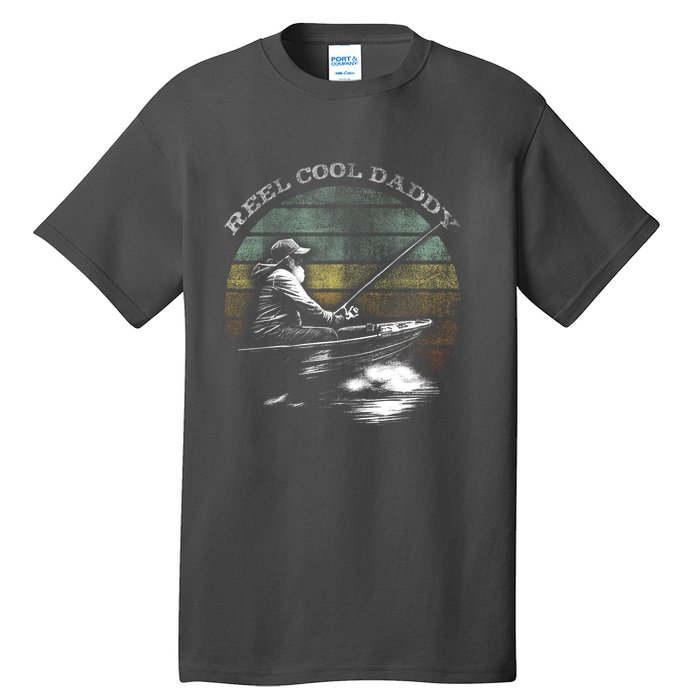 Reel Cool Daddy Fishing Tall T-Shirt