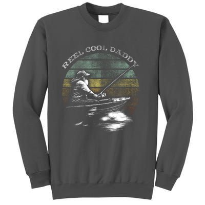 Reel Cool Daddy Fishing Tall Sweatshirt