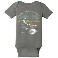 Reel Cool Daddy Fishing Baby Bodysuit