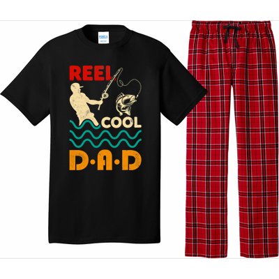 Reel Cool Dad Fishing Qoute Fun Fathers Day Fisher Great Gift Pajama Set