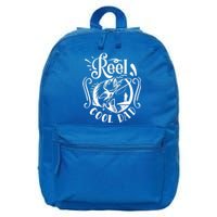 Reel Cool Dad Fishing Funny Gift 16 in Basic Backpack