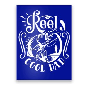 Reel Cool Dad Fishing Funny Gift Poster