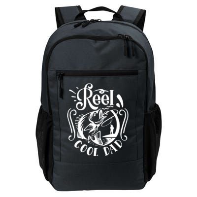 Reel Cool Dad Fishing Funny Gift Daily Commute Backpack