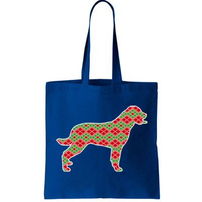 Rottweiler Christmas Dog Lover Gift Tote Bag